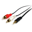 Startech.com Cble Adapt Mini-jack Rca 91cm Cabl