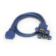 Startech.com Cable 50cm Adaptador Placa Basecabl