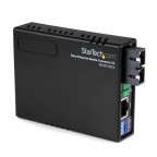StarTech.com Conversor de Medios Ethernet RJ45 a Fibra Óptic