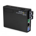 StarTech.com Conversor de Medios Ethernet RJ45 a Fibra Óptic
