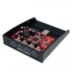 Startech.com Panel Hub Usb 3.0 4 Puertos Ctlr