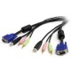 StarTech.com Cable KVM Audio y Vídeo de 1