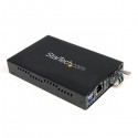 StarTech.com Conversor de Medios Gigabit Ethernet 1Gbps a Fi