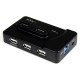 StarTech.com Adaptador Concentrador HUB Ladrón USB 6 Puertos
