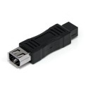 StarTech.com Conversor Adaptador FireWire IEEE1394a/b de 9 P