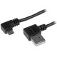 StarTech.com Cable de 2m Micro USB con conector acodado a la