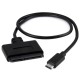 StarTech.com Cable Adaptador USB 3.1 Gen 2 de 10Gbps a SATA 