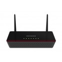 Netgear D6000-100PES ADSL2+ Wifi Ethernet Banda dual Negro r