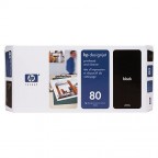 Hp Print Head + Cleaner No 80 Supl