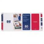 Hp Print Head + Cleaner No 80 Supl
