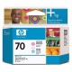 Hp 70 Light Cyan&light Mag Prinsupl