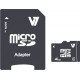 V7 Micro tarjeta de 4 GB SDHC Clase + adaptador
