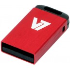 V7 Unidad de memoria flash USB 2.0 nano 16 GB, roja