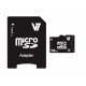 V7 Micro SDHC 16 GB Clase 10 + adaptador SD