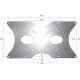 Newstar Computer Products Europa Placa Adaptadora Vesa Wall