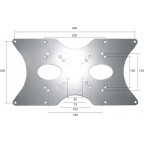 Newstar Computer Products Europa Placa Adaptadora Vesa Wall