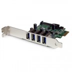 Startech.com Tarjeta Pci Express 4 Puertos Card