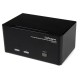StarTech.com Conmutador Switch KVM de 2 Puertos Vídeo DVI 3 