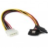 Startech.com Cable 30cm Adaptador Corriente Cabl