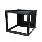 StarTech.com Rack de Acero Marco Abierto Pared 8U 22in Pulga