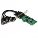 StarTech.com Tarjeta Adaptadora PCI Express PCIe de 4 Puerto