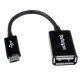 StarTech.com Cable Adaptador de 12cm Micro USB Macho A Hembr