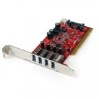 Startech.com Tarjeta Pci 4 Puertos Usb 3.0 Card