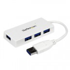 StarTech.com Adaptador Concentrador Hub Ladrón USB 3.0 Super