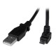 StarTech.com Cable Adaptador 2m USB a Macho Micro B Acodado 