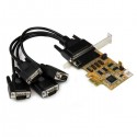 Startech.com Tarjeta Adaptador Pci Express 4ctlr