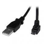 StarTech.com Cable Adaptador 50cm USB a Macho Micro B Acodad