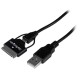 Startech.com Cable Usb 65cm Combo Cargador Cabl