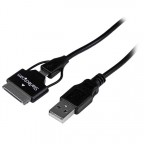 Startech.com Cable Usb 65cm Combo Cargador Cabl