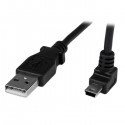 StarTech.com Cable Adaptador 1m USB a Macho Mini B Acodado e