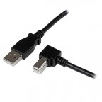 StarTech.com Cable Adaptador USB 2m para Impresora Acodado -