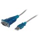 StarTech.com Cable Adaptador USB a Serie RS232 de 1 Puerto S