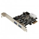 Startech.com Tarjeta Pci Express 2 Puertos Ctlr