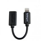 StarTech.com Cable Adaptador Lightning de 8 Pin a Micro USB 