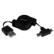 Startech.com Cable 76cm Usb A Retractil A Cabl