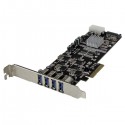 Startech.com Tarjeta Pci Express 4 Puertos Ctlr