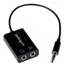 StarTech.com Adaptador Divisor Splitter de Auriculares Mini-