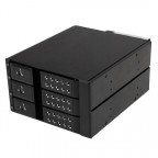 StarTech.com Rack Móvil Backplane con 3 Bahías Hot Swap de 3