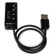 Startech.com Tarjeta De Sonido Estereo Usb Ext
