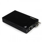 StarTech.com Conversor de Medios Fibra Ethernet Gigabit con 