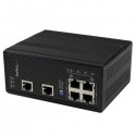 Startech.com Switch Conmutador Industrial 6 Perp