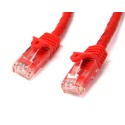 StarTech.com Cable de Red Ethernet Cat6 Snagless 3m Rojo - P