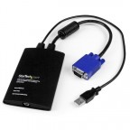 StarTech.com Consola KVM USB 2.0 con Transferencia de Archiv