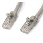 StarTech.com Cable de 2m Gris Red Gigabit Cat6 Ethernet RJ45