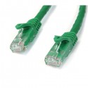 StarTech.com Cable de 2m Verde Red Gigabit Cat6 Ethernet RJ4