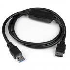 StarTech.com Cable de 91cm Adaptador USB 3.0 a eSATA para Di